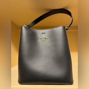 Black coach bucket purse. Used only twice.